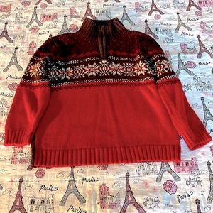 Boys 5 Ribbed Bottom Sweater